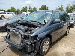 Honda salvage cars for sale: 2004 Honda Odyssey EXL