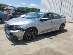 Honda salvage cars for sale: 2019 Honda Civic Sport