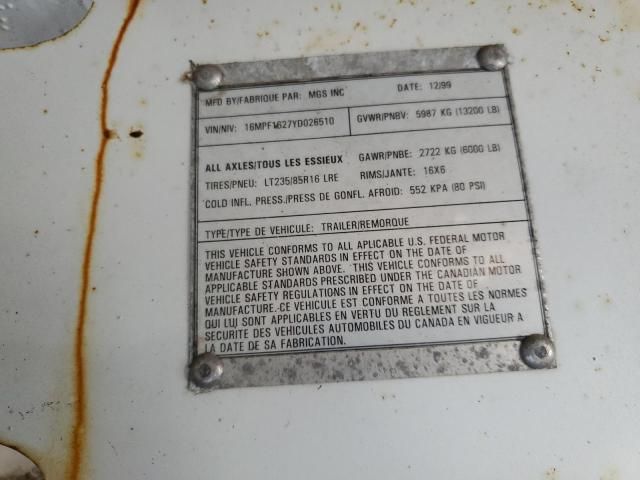 2000 MGS TRL Genera