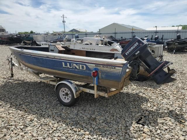 1989 Lund Boat