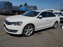 Volkswagen Passat salvage cars for sale: 2013 Volkswagen Passat SE