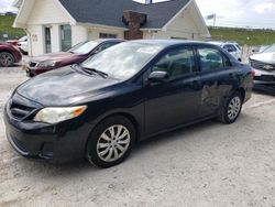 Salvage cars for sale from Copart Northfield, OH: 2012 Toyota Corolla Base