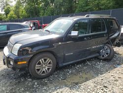 Mercury Mountainer salvage cars for sale: 2008 Mercury Mountaineer Premier