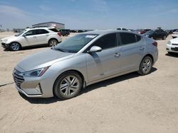 Salvage cars for sale from Copart Amarillo, TX: 2020 Hyundai Elantra SEL