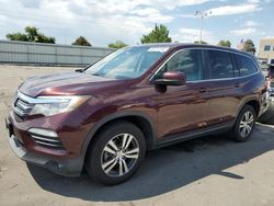 Honda salvage cars for sale: 2016 Honda Pilot EXL