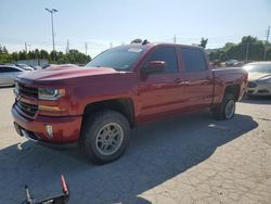 Chevrolet Silverado k1500 lt salvage cars for sale: 2018 Chevrolet Silverado K1500 LT