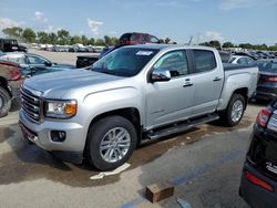 GMC salvage cars for sale: 2017 GMC Canyon SLT