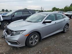 Honda Civic salvage cars for sale: 2021 Honda Civic LX