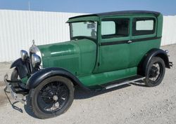 Salvage cars for sale from Copart Wichita, KS: 1929 Ford Model A
