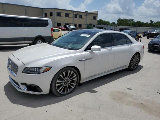 2017 Lincoln Continental Reserve