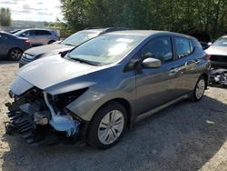 Salvage cars for sale from Copart Arlington, WA: 2023 Nissan Leaf S