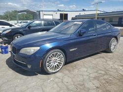 BMW salvage cars for sale: 2012 BMW 750 I