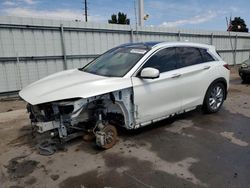 Salvage cars for sale from Copart Littleton, CO: 2019 Infiniti QX50 Essential