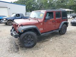 Jeep Wrangler Unlimited Sport salvage cars for sale: 2010 Jeep Wrangler Unlimited Sport