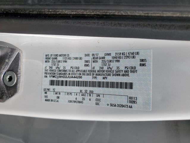 2018 Ford Escape sel