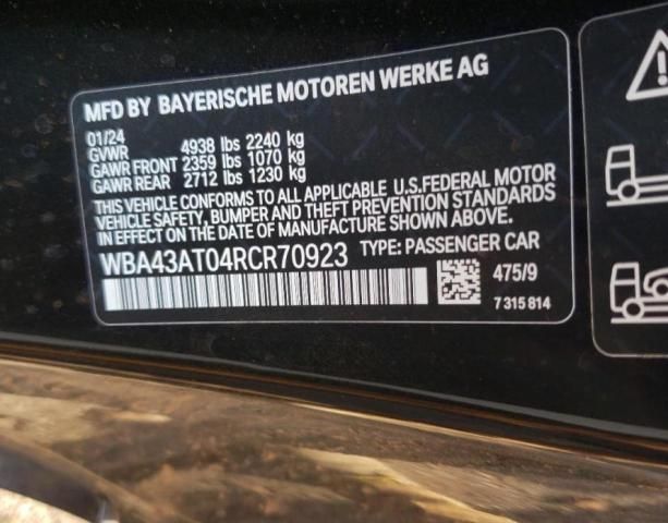 2024 BMW 430XI