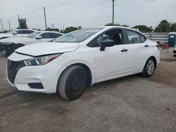 Nissan salvage cars for sale: 2020 Nissan Versa S