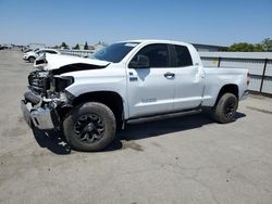 Salvage cars for sale from Copart Bakersfield, CA: 2016 Toyota Tundra Double Cab SR/SR5