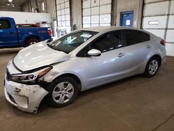 KIA salvage cars for sale: 2017 KIA Forte LX