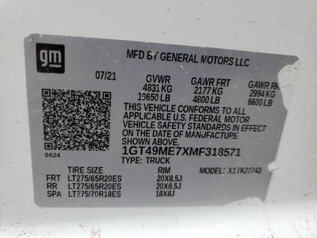 2021 GMC Sierra K2500 SLE