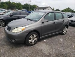 Salvage cars for sale from Copart York Haven, PA: 2005 Toyota Corolla Matrix Base