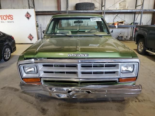 1987 Dodge D-SERIES D150