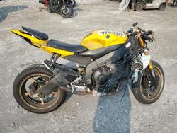 Salvage motorcycles for sale at Cahokia Heights, IL auction: 2016 Yama YZFR6