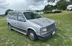 Plymouth salvage cars for sale: 1990 Plymouth Voyager LE