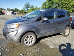 Ford salvage cars for sale: 2018 Ford Ecosport SE