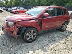 Jeep Compass salvage cars for sale: 2014 Jeep Compass Limited