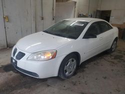 Pontiac salvage cars for sale: 2007 Pontiac G6 Value Leader