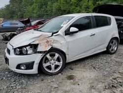 Chevrolet Sonic salvage cars for sale: 2015 Chevrolet Sonic LTZ