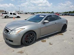 Salvage cars for sale from Copart Grand Prairie, TX: 2009 Infiniti G37 Base
