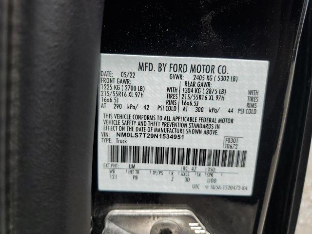 2022 Ford Transit Connect XLT