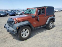 Jeep Wrangler salvage cars for sale: 2014 Jeep Wrangler Sport