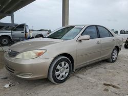 Toyota Camry le salvage cars for sale: 2003 Toyota Camry LE