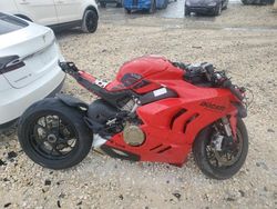 Ducati salvage cars for sale: 2022 Ducati Panigale V4S