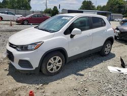 Chevrolet Trax salvage cars for sale: 2018 Chevrolet Trax LS