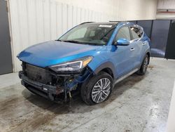 Salvage cars for sale from Copart New Orleans, LA: 2021 Hyundai Tucson Limited