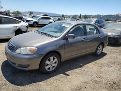 Vehiculos salvage en venta de Copart San Martin, CA: 2007 Toyota Corolla CE