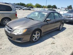 Subaru Legacy salvage cars for sale: 2009 Subaru Legacy 2.5I