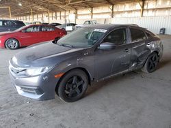 Honda salvage cars for sale: 2017 Honda Civic LX