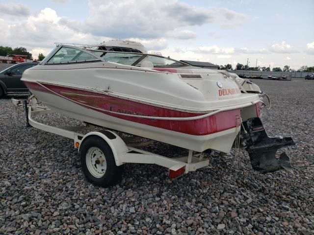 2001 Caravelle Boat With Trailer