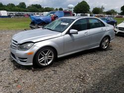 Mercedes-Benz c-Class salvage cars for sale: 2013 Mercedes-Benz C 300 4matic