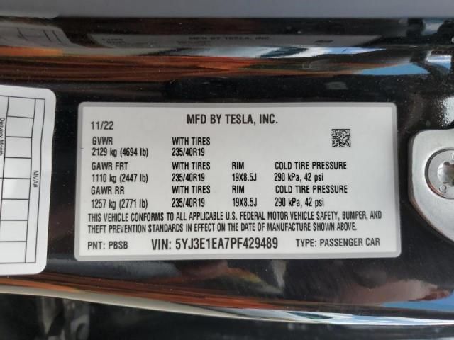 2023 Tesla Model 3