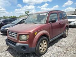 Honda Element salvage cars for sale: 2007 Honda Element EX