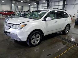 Acura salvage cars for sale: 2007 Acura MDX Sport