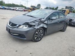 Honda salvage cars for sale: 2013 Honda Civic EX