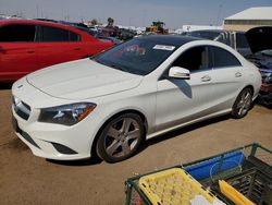 Mercedes-Benz cla-Class salvage cars for sale: 2015 Mercedes-Benz CLA 250 4matic