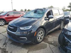 Chrysler Pacifica salvage cars for sale: 2023 Chrysler Pacifica Limited